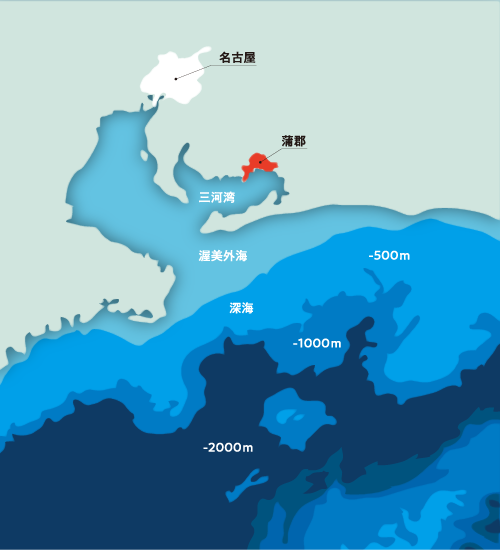 三河湾深度イメージ